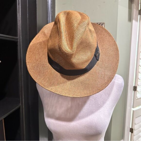 Lucky 7 USA Paper Made Panama Hat NWOT - Picture 3 of 6